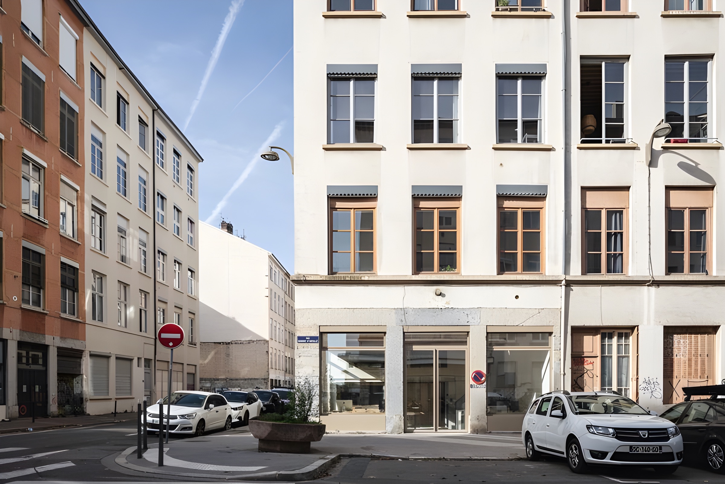 Façade extérieure du studio Tellement, 9 rue Gigodot